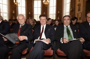 v.l.n.r.: Dr. Edmund Stoiber, Prof. Dr. Wolfgang Heckl, Mario Ohoven 