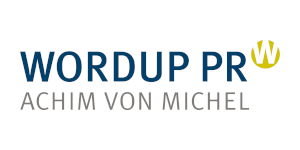 Logo WORDUP PR Agentur München