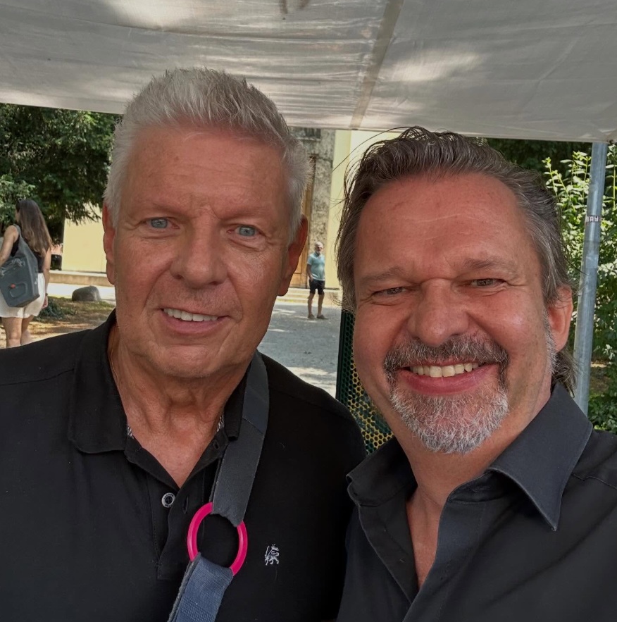 Parkcafe Christian Lehner und Dieter Reiter